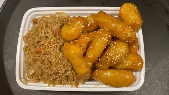 Honey Chicken Combo晚蜜鸡