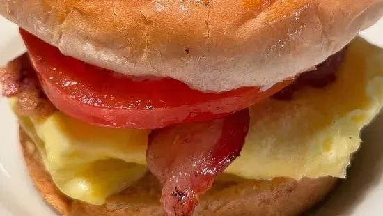 Canadian Bacon and Eggs