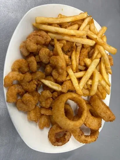 Fried Popcorn Shrimp