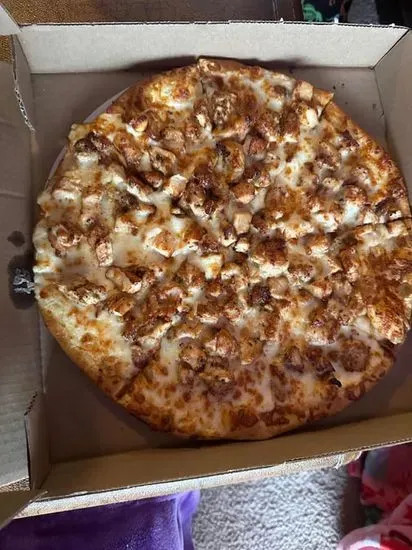 Chicken Alfredo Pizza