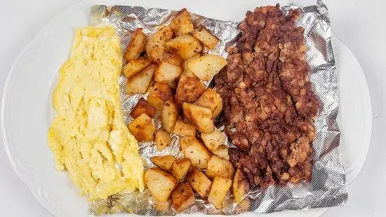 Corn Beef Hash and Eggs