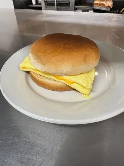 Two Plain Egg Sandwich