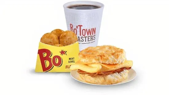 Bacon, Egg & Cheese Biscuit Combo