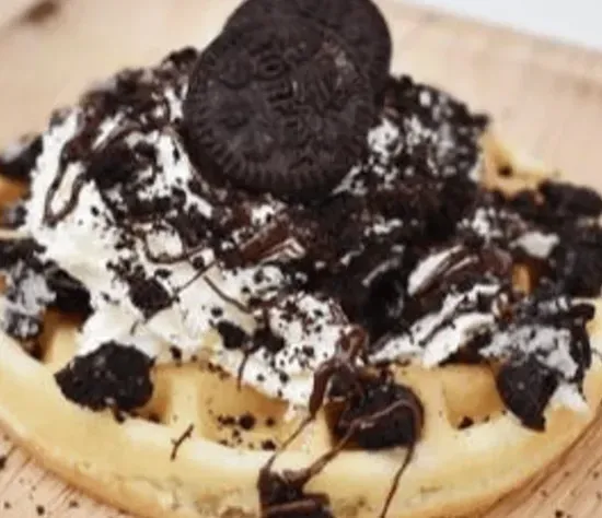 Oreo Cheesecake Waffle 