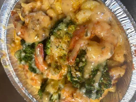 Shrimp & Broccoli Mac 