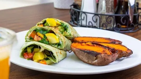 Breakfast Veggie Quesadilla