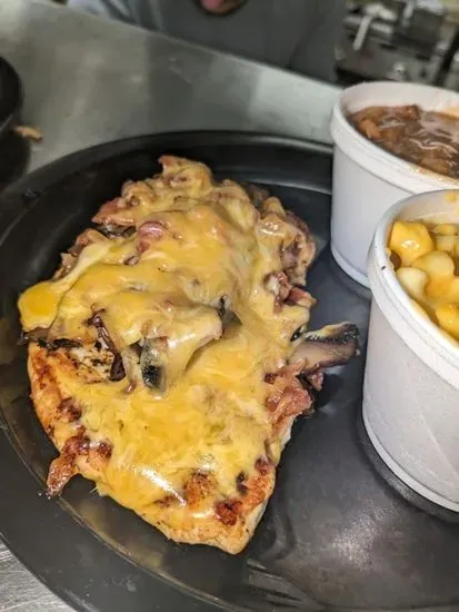 Smothered Grilled Chicken Breast