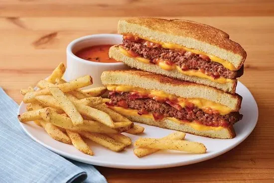 NEW Grilled Cheese Cheeseburger