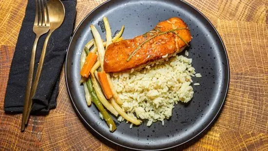 Honey Garlic Salmon