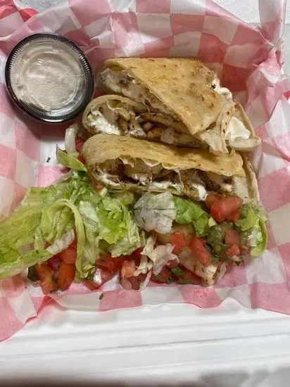 Pollo Asada Quesadilla