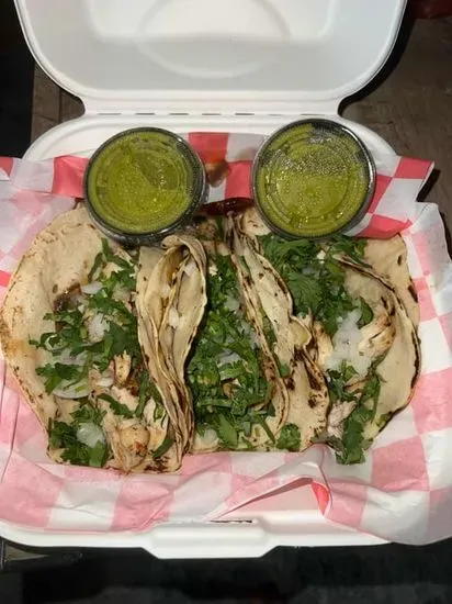 Pollo Asada Tacos