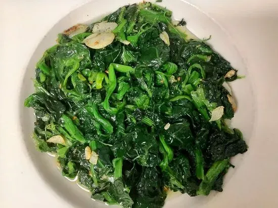 Spinach, Garlic & Oil