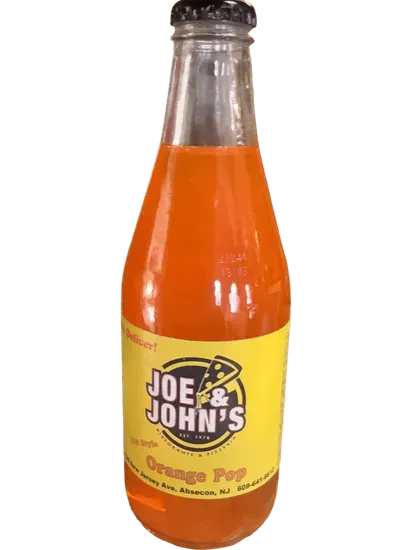 Joe & John's Brand Soda orange pop