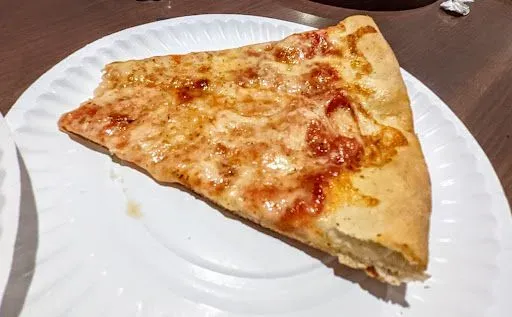 Plain Cheese Pizza Slice