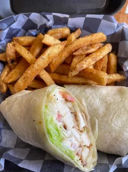 Spicy Crunchy Chicken Wrap