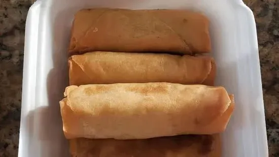 Vegetarian Egg Roll 4 Pcs