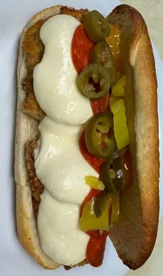 Fried Chicken Pepperoni Fresh Mozz Sub