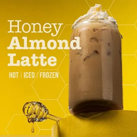Honey Almond Latte - Hot