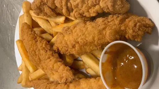 Tender Tenders with Special Sauce & Fries