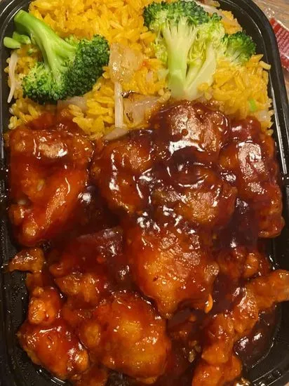 15. General Tso's Chicken (Combination Platter)