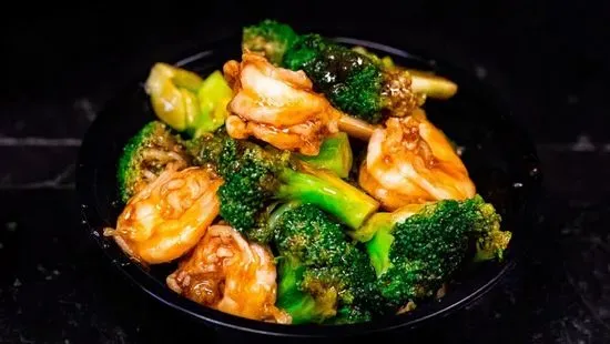 70. Shrimp with Broccoli