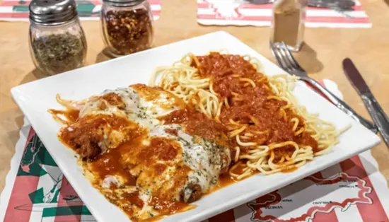 Chicken Parmigiana Pasta - Pasta