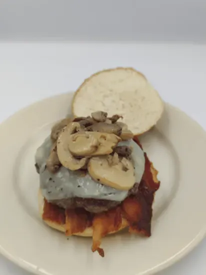 Bacon Mushroom Swiss Burger