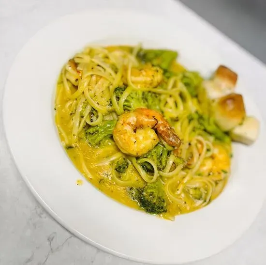 Shrimp Broccoli Scampi