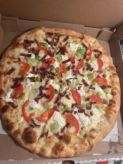 White Primavera Pizza (Large)