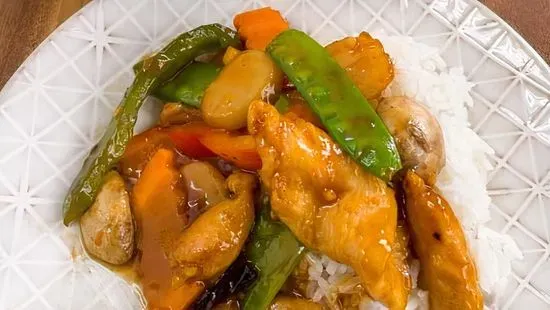 # Roast Pork with Garlic Sauce