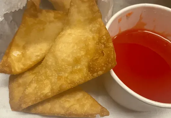 A11. Fried Cream Cheese Wonton (Crab Rangoon) (8)