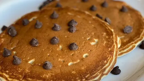 Two Chocolate Chip Pancakes