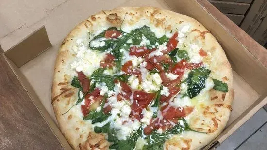 Angelo's Spinach Pizza