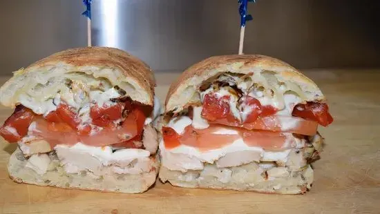 Chicken Caprese Panini