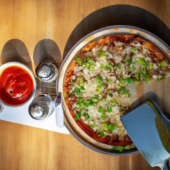 Steak and Cheese Pizza