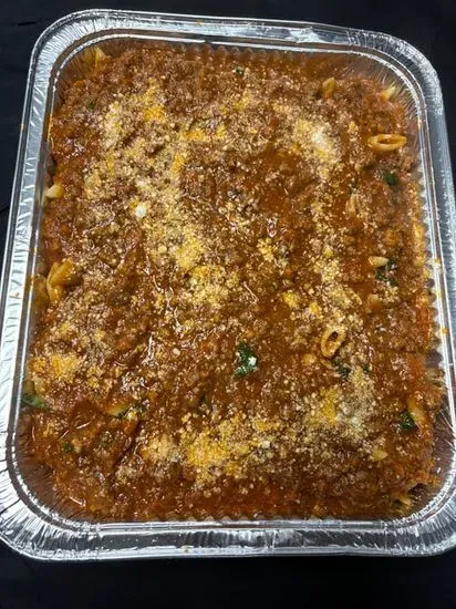 Tray 5 Servings Penne Bolognese