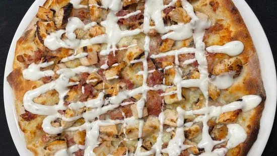 Chicken Bacon Ranch Pizza