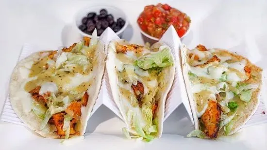 3 Soft Tacos