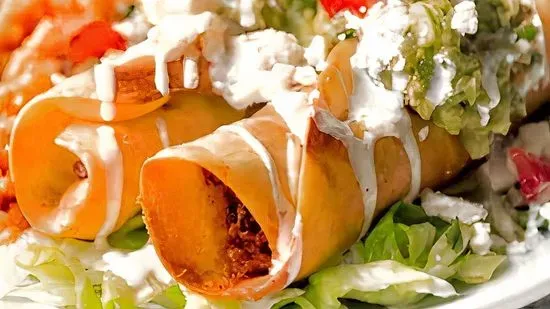 Grilled Chicken FLAUTAS (3)