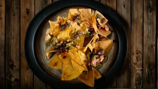 Carne Asada Loaded Nachos