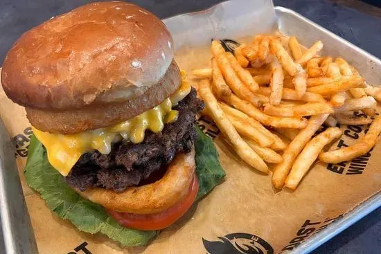 Mac + Cheese Burger