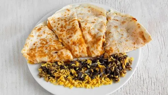 CHICKEN QUESADILLAS .