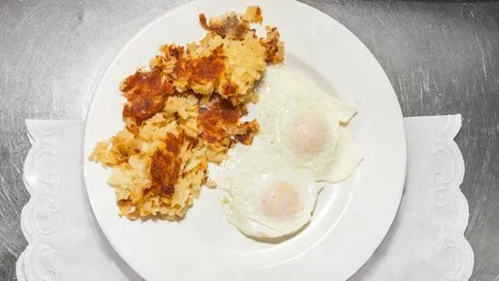 2 Eggs with Corned Beef Hash