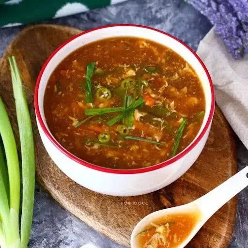 Hot & Sour Soup With Chicken