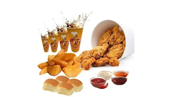 50 Jumbo Wings Family Meal