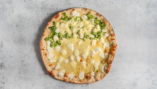 White Pizza (With Broccoli)