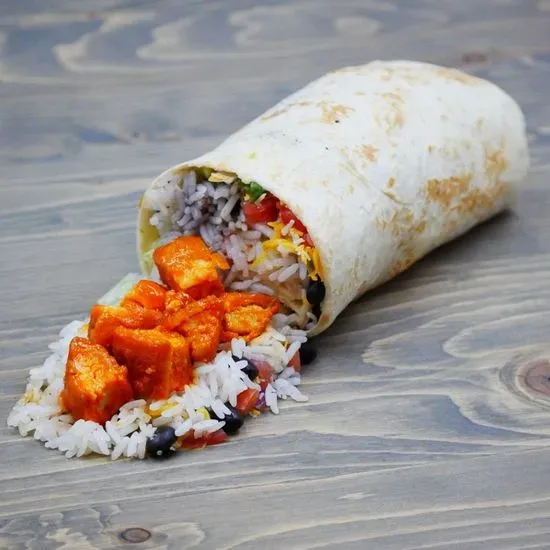 Buffalo Chicken Burrito (Truck Style)