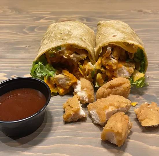 Crack BBQ Chicken Wrap