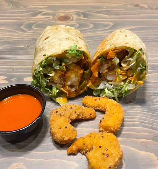 Buffalo Shrimp Wrap