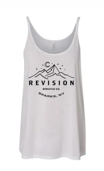 Mountain Womens Tank - White